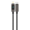 Foneng XS05 PD27W USB-C to Lightning cable, 1.2m (Čierny)