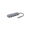 D-Link DUB-2340 hub USB Typ-C 5000 Mbit/s Šedá (DUB-2340)