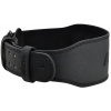RDX Vzpěračský opasek GYM BELT 4palcový kožený, celočerný, XL