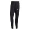 adidas Essentials French Terry Tapered Cuff 3- Stripes Joggers Black/White M
