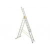 Rebrík trojdielny univerzálny 412/1034cm Forte 3x14 priečok 34,6kg - AL8614