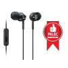 SONY MDR-EX110AP Sluchátka do uší s mikrofonem, rozsah 5 až 24000 Hz - Black MDREX110APB.CE7 Sony