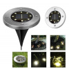 Solárne záhradné svetlo zapichovacie, 8 LED, súprava 4ks