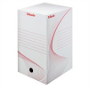 Archívny box, A4, 200 mm, kartón, ESSELTE Boxy, biely