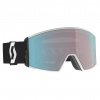 Scott Lyžařské brýle Scott REACT team white/black (aqua chrome)