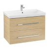 Villeroy & Boch Avento - Umývadlová skrinka, 78x51x45 cm, 2 zásuvky, Nordic Oak A89100VJ