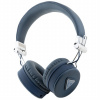 Guess Grained Triangle Logo bezdrôtové slúchadlá - tmavo modrá 57983122352 - možnosť vrátiť tovar ZADARMO do 30tich dní