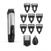 Zastrihávač fúzov BaByliss T812E čierny/strieborný