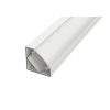 LED profil rohový ALPI 45-BIG bílý - LED profil 45-BIG bílý - 3m