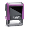 4911 pečiatka TRODAT printy čierna, Fialová