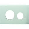 Kryt ovládacieho tlačidla Tece Loop sklo zelená asis 9240672