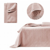 Prikrývka na posteľ - BLOCAL ROOM99 Polyester 260 x 240 cm odtiene ružovej (Bedspread pre posteľ 240x260 leila prášková ružová kapaka)