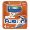 Německé Gillette Fusion náhradní břity 4 ks