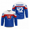 Slovensko - Martin Fehervary 2026 Hokejový Replica Dres Dámske L