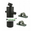 Teleskopický hydraulický valec 105/5x1237 zdvih: 1237 mm - bez kolísky - s úchytmi Zdvih-Výsuv: 1237