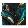 Flip pouzdro iSaprio - Xiaomi Redmi A5 - Dark Paint s kapsičkami na karty (Flipové knížkové pouzdro, obal, kryt iSaprio s přihrádkami na karty a motivem)