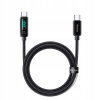 Kábel McDodo USB typ C - USB typ C 1,2 m čierny