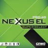 Poťah Gewo Nexxus EL Pro 48 SuperSelect Vyberte FARBU poťahu: čierny / BLACK, Vyberte HRÚBKU špongie: 2,0 mm