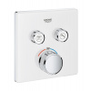 Grohe Grohtherm SmartControl vaňová/sprchová batéria podomietková s termostatom biela 29156LS0