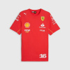 Týmové tričko Charles Leclerc - Scuderia Ferrari F1 červené - XXXL