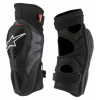 Chrániče kolien SEQUENCE 2021, ALPINESTARS (čierne / červené, pár) Velikost: 2XL