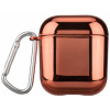 Mirror shine puzdro pre Apple AirPods 1/2 Farva: Ružová