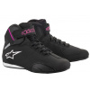 Topánky STELLA SEKTOR, ALPINESTARS (čierna/fialová, veľ. 41)