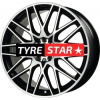 CMS C25 7x17 5x108 ET50 Diamond Black Gloss