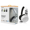 Bluetooth sluchátka ALIGATOR AH02, FM, SD karta, bílá