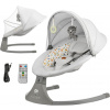 KINDERKRAFT pohupujúce s melódiou 2v1 Lumi, do 9 kg, Premium Light Grey