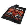 Sablio Plážová deka Harley-Davidson Live to ride, ride to live: 200x140 cm