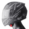 GMS Integrálna prilba GMS HEXAGO ZG12501 graphic grey L