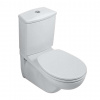 Villeroy & Boch O.novo Závesná WC kombi misa, zadný odpad, CeramicPlus, alpská biela 662310R1