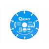 Rezný kotúč na drevo, drevotriesku, plast a sádrokartón 125 x 22,2 mm, GEKO