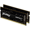 KINGSTON FURY Impact 16GB DDR4 3200MT/s / CL20 / SO-DIMM / KIT 2x 8GB KF432S20IBK2/16