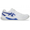 Pánske paddle topánky Asics Gel-Dedicate 8 Padel - white/dark cobalt - Modrý (44,5)