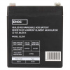 EMOS Bezúdržbový olovený akumulátor 12 V/5Ah, faston 6,3 mm B9679
