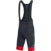 Kraťasy s trakmi GORE C5 Optiline Bib Shorts+ black/red - M