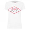 Lee Cooper Diamond T Shirt Ladies White 14 (L)