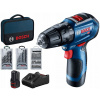 BOSCH GSB 12V-30 PROFESSIONAL Akumulátorový kombinovaný skrutkovač, 12V 2x2.0Ah 06019G9101