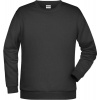 James & Nicholson | JN 794, Pánska mikina, čierna, 4XL