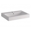 Geberit iCon - Umývadlo 60x49 cm, otvor na batériu, s prepadom, s KeraTect, biela 124560600
