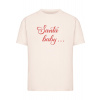 Santa Baby Tee - pink M