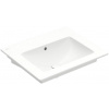 Villeroy & Boch Venticello - Umývadlo 60x50 cm, s prepadom, bez otvoru na batériu, alpská biela 41246201