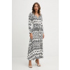 Šaty Marciano Guess BRITNEY biela farba, maxi, áčkový strih, 5YGK47 7352A 5YGK47.7352A 34