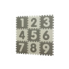 Baby Dan Hracia podložka puzzle Grey s čísly
