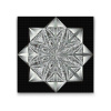 Vymalujsisam.sk Diamantovanie podľa čísiel - Mandala hviezda Veľkosť: 50x50cm, Rám: Na kartónovej doske, Diamanty: Okrúhle
