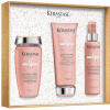 Kérastase Chroma Absolu Kérastase Chroma Absolu Bain Chroma Respect hydratačný šampón pre farbené vlasy 250 ml + Kérastase Chroma Absolu Fondant Cica Chroma obnovujúci kondicionér pre farbené vlasy 20