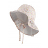 STERNTALER Klobúk s ochranou krku bodky organická bavlna ecru dievča- 47 cm 9-12 m 1402421-908-47