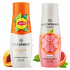 2x Sirup Sodastream Lipton Ice Tea Peach Broskyňa + Grapefruit bez cukru